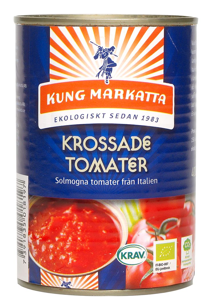 Krossade tomater