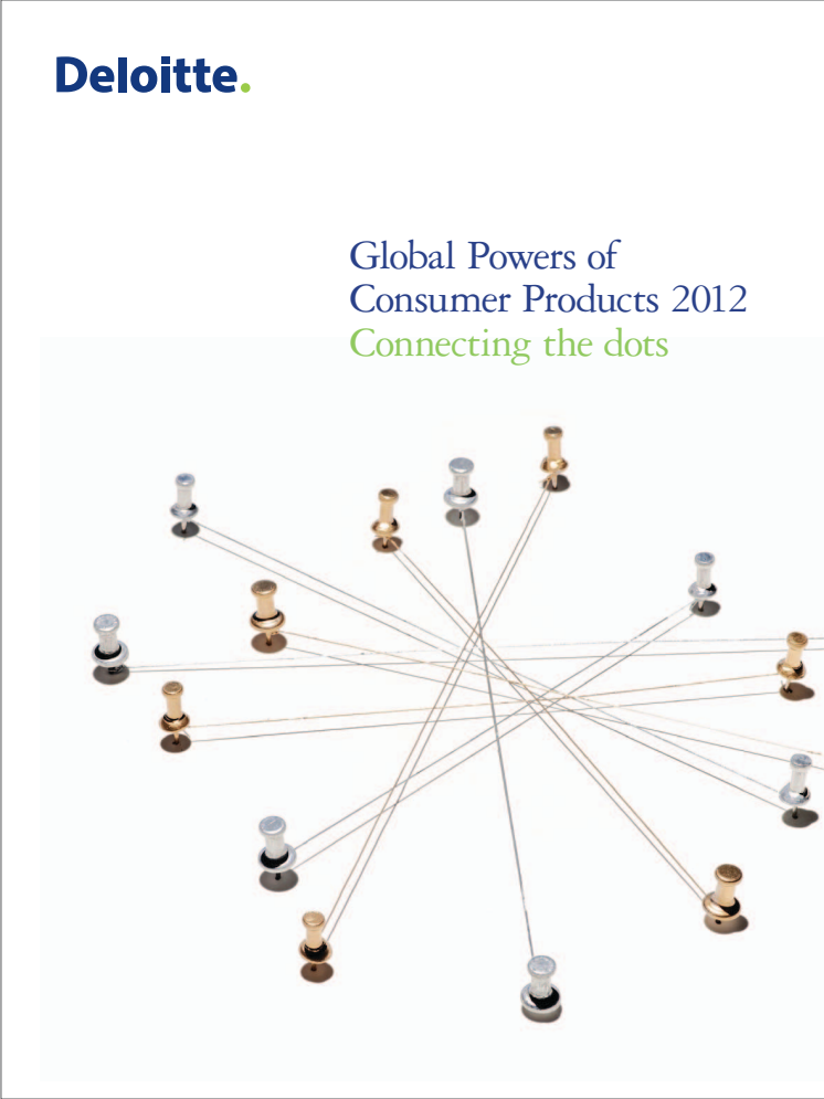 Tutkimusraportti: Global Powers of the consumer products industry 2012