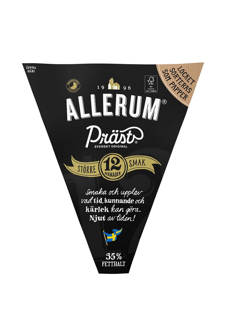 Allerum Präst 12 mån 700g, rakt