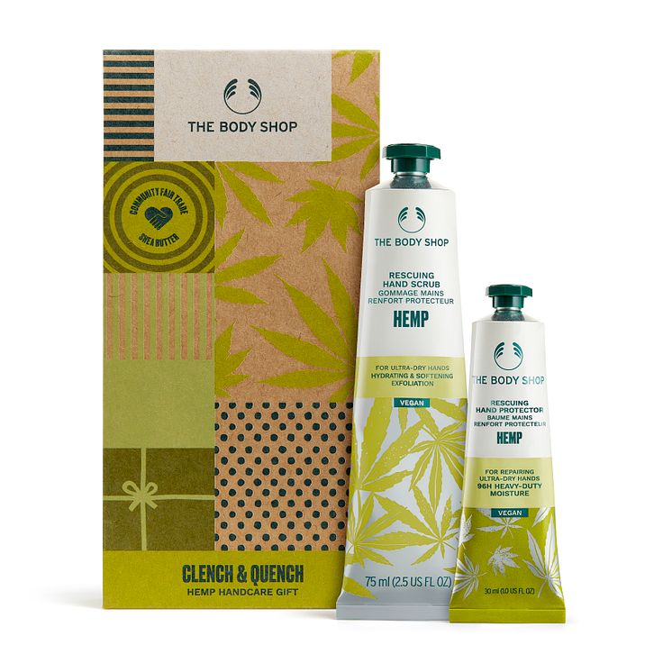 CLENCH & QUENCH HEMP HANDCARE GIFT 125,-