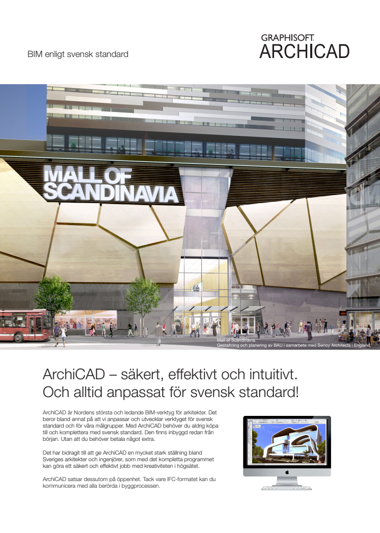 ArchiCAD – anpassat för svensk standard!