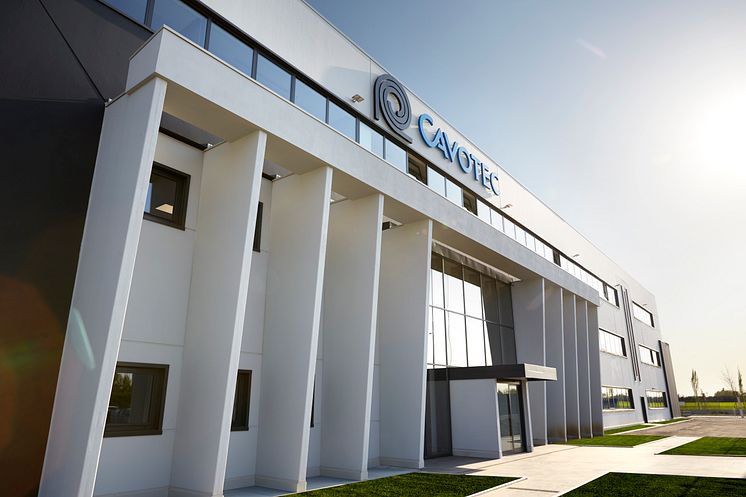 Cavotec Italy's new world-class production facility. 