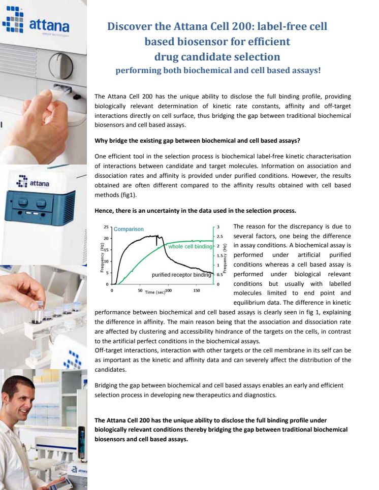 Find out: Why bridge the existing gap between biochemical and cell based assays?