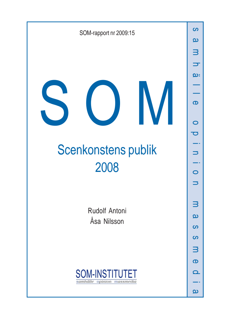 Scenkonstens publik 2008