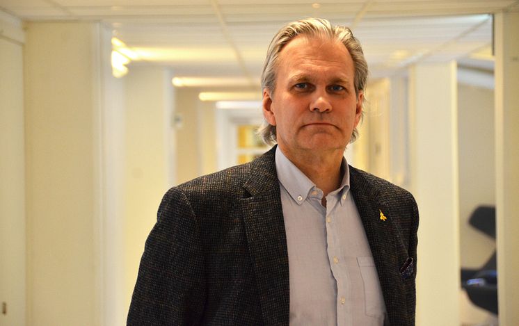 Michael Nilsson, projektledare vid Centrum för distansöverbryggande teknik på Luleå tekniska universitet.