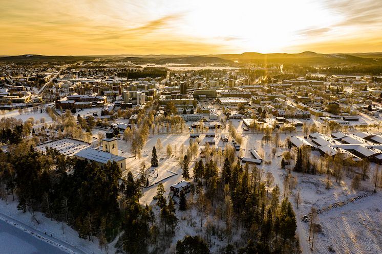 Vy över Boden