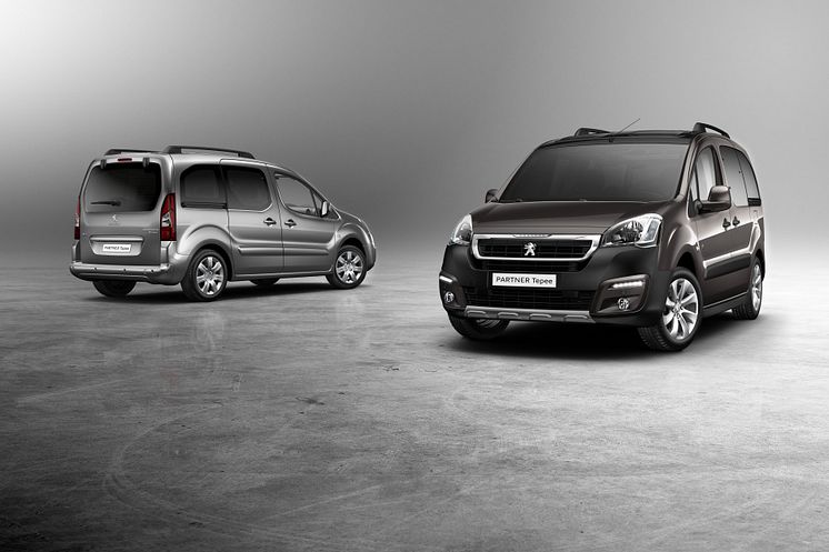 Peugeot visar ny generation av populära Partner Tepee 