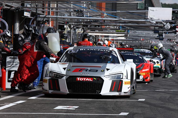 Audi R8 LMS #6 (Audi Sport Team Phoenix), Marcel Fässler, André Lotterer, Mike Rockenfeller