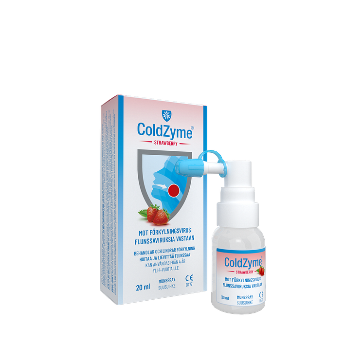 ColdZyme jordgubb 20 ml grupp frilagd
