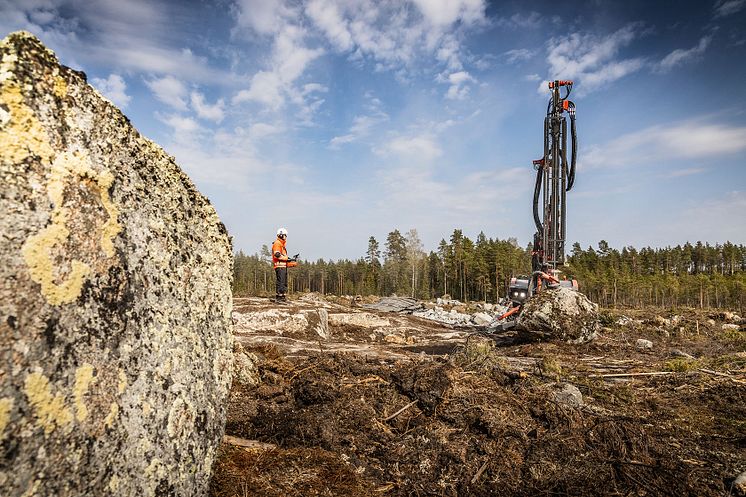 Sandvik konceptrigg för ovanjordsborrning