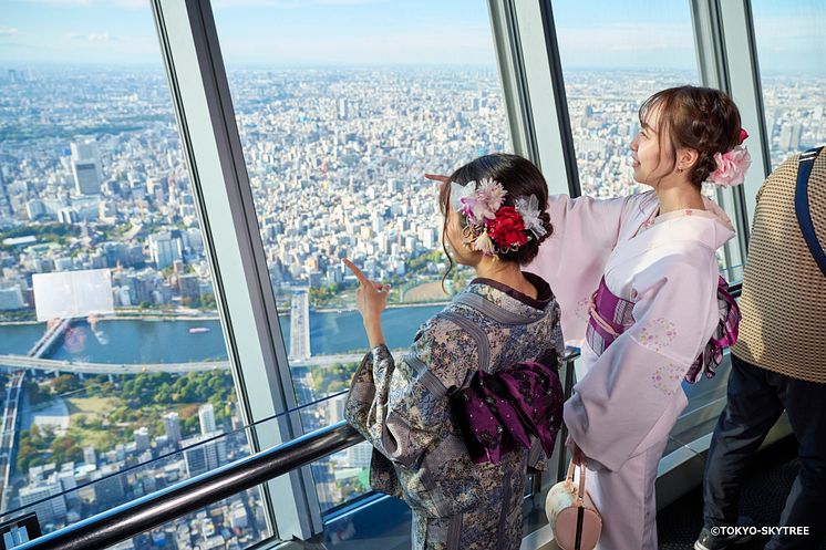 TOKYO SKYTREE Enjoy Pack (Kimono Rental Plan)