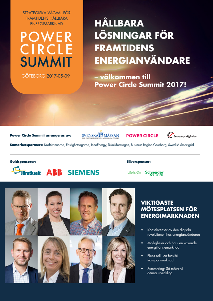 ​Bara en vecka kvar till Power Circle Summit!