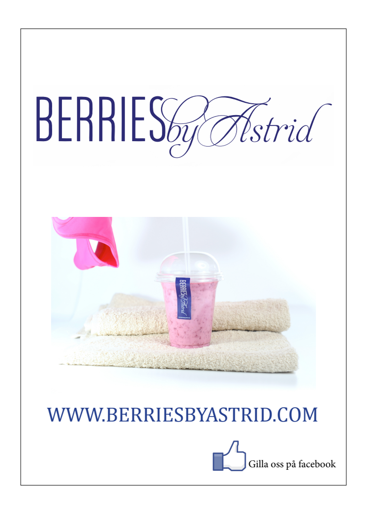 Astrid Friborg från Berries By Astrid fick pris som Årets Uppstickare i Beautiful Business Award