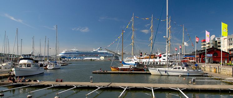 Aida Cara in the Port of Gothenburg