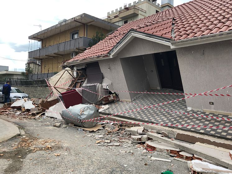 Jordbävningen i Albanien
