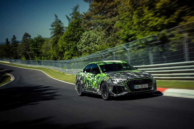 Audi RS 3 sætter ny rekord på Nürburgring Nordsløjfen