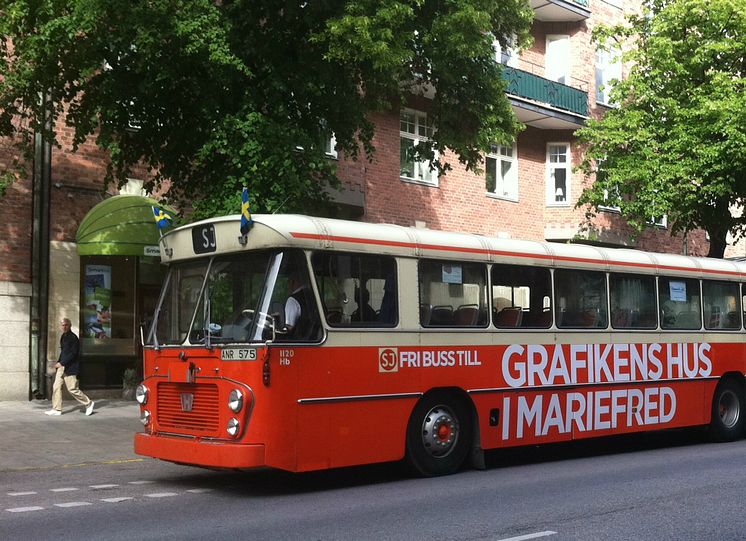 Grafikens Hus gratisbuss