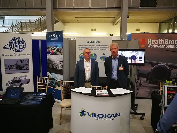 Easyjet Winter Readiness Conference 2019, Vilokan booth (with personal)