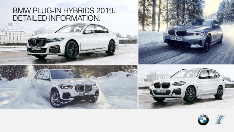 BMW plug-in-hybrid modeller 2019