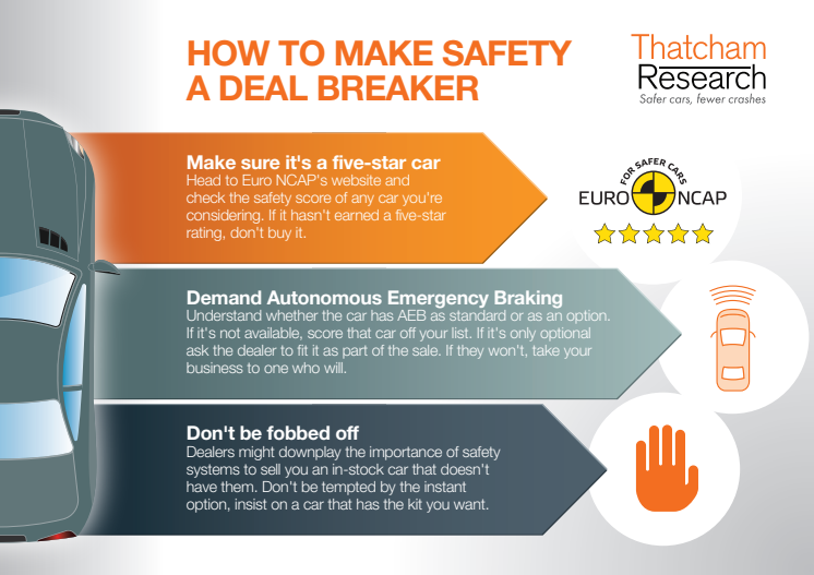 How to make safety a deal breaker
