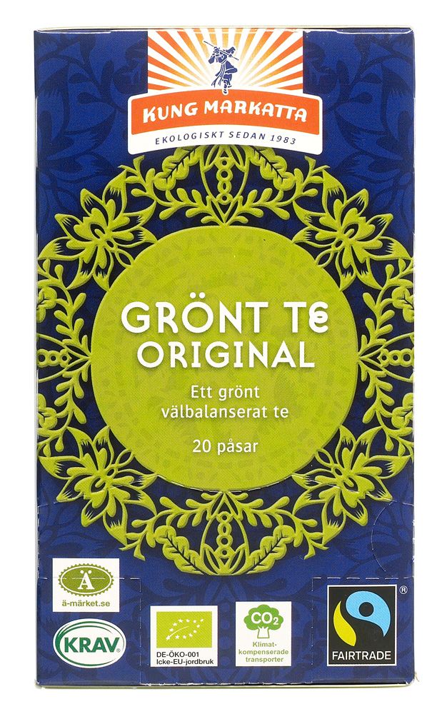 Grönt te Krav Fairtrade Äkta Vara