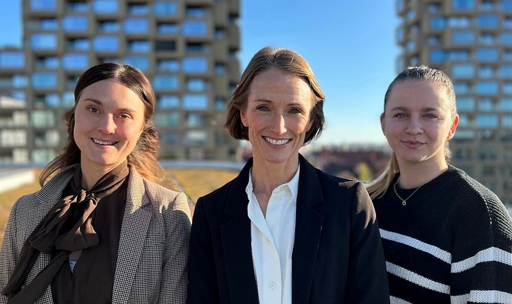 Elna Topac, Emma Weman och Felicia Arnsbjer