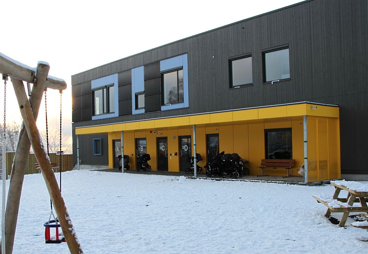 Bråtenalléen barnehage er valgt til Månedens bygg for november 2017