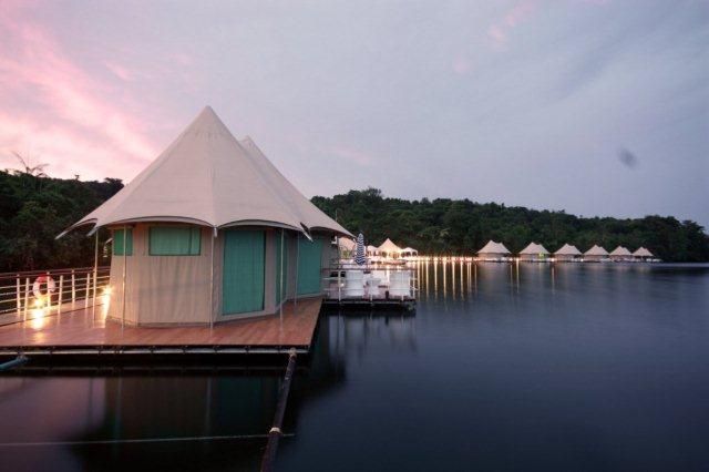 4-Rivers Floating Lodge, Kambodja.