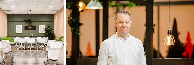 Johannes Widén, platschef på Bricks Eatery