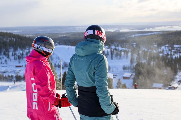 Alpin skidåkning i Orsa Grönklitt