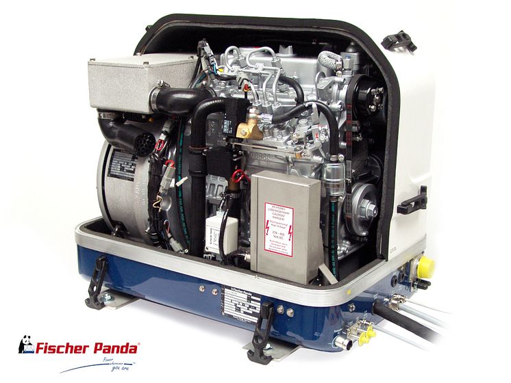 Hi-res image -  Fischer Panda UK - Fischer Panda UK variable speed iSeries Panda PMS 10,000i generator