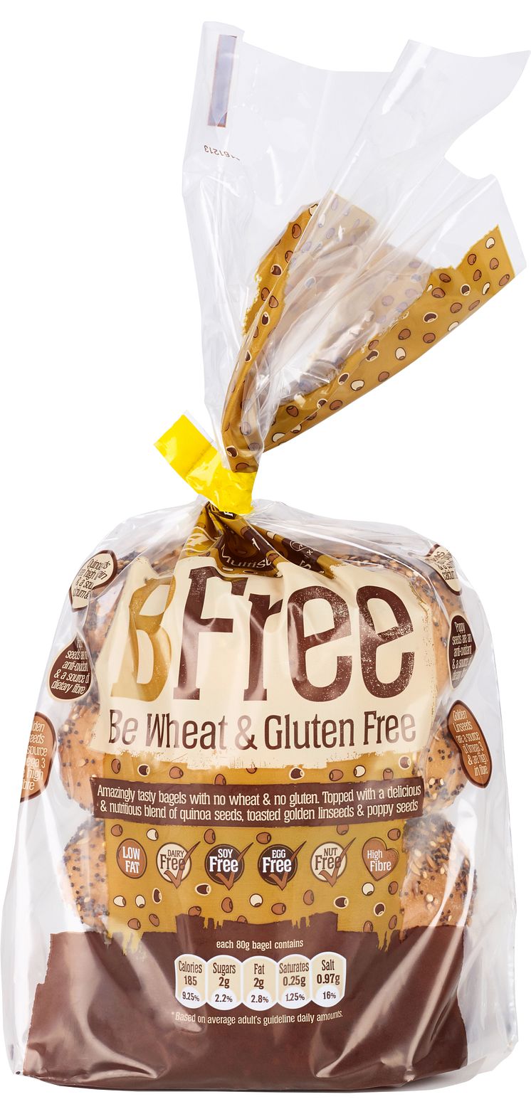 BFree bagel flerkorn glutenfri melkefri