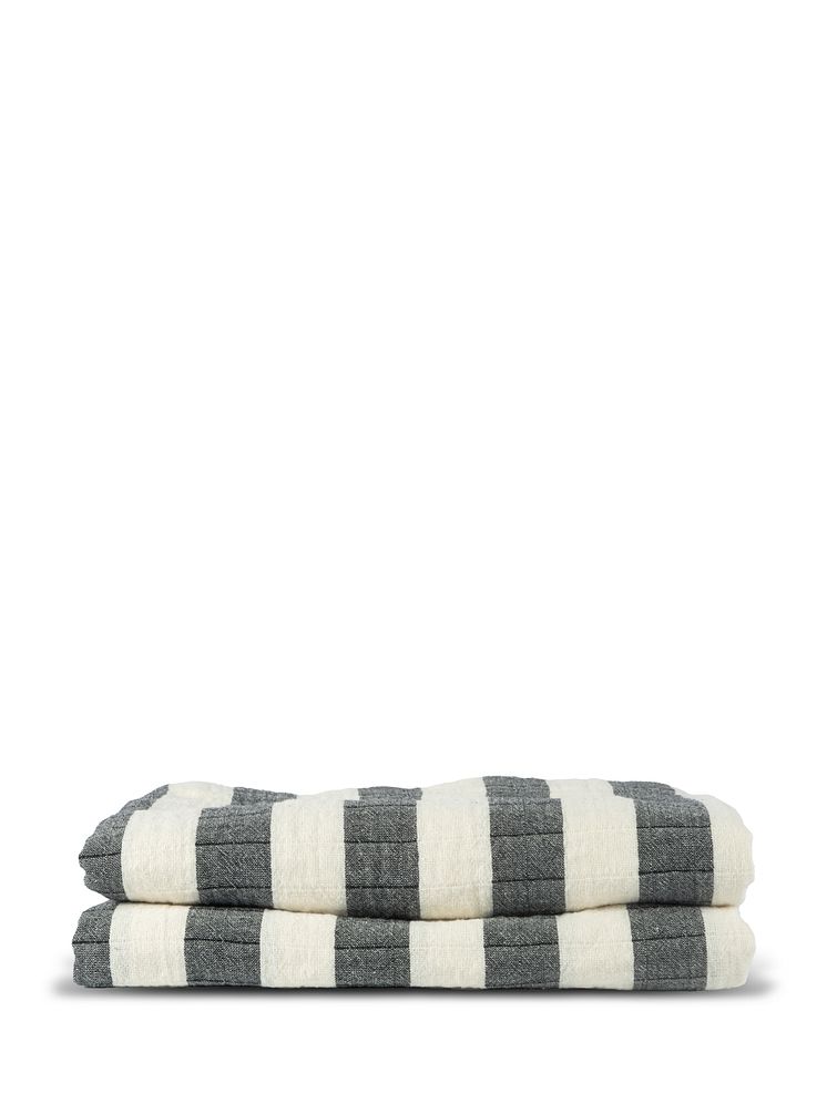 Sagaform SS25 - Emilie throw Black/white 