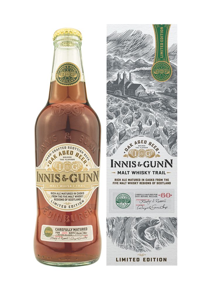 Upplev de fem whiskydistrikten med Innis & Gunn Whisky Trail
