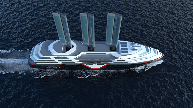 Sea Zero concept visualisation sails_Credit: Vard Design