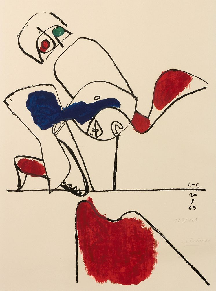 Taureau XVII, 1963, Le Corbusier,  ©FLC/BONO, Oslo kommunes kunstsamling