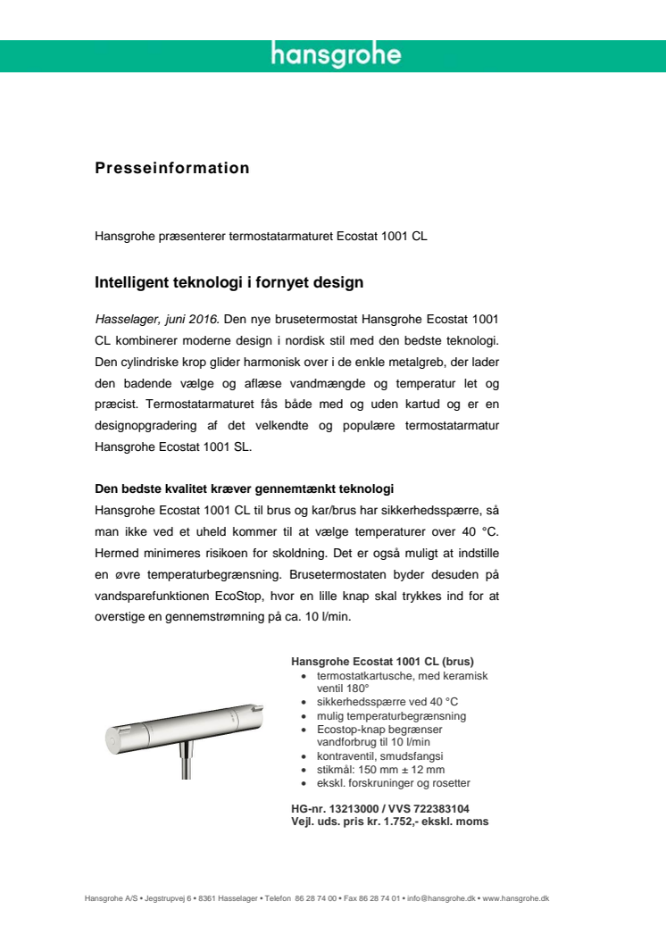 Intelligent teknologi i fornyet design