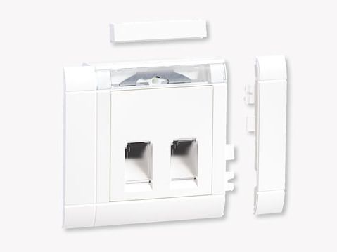 Set für RJ45 Datenmodule von Hager