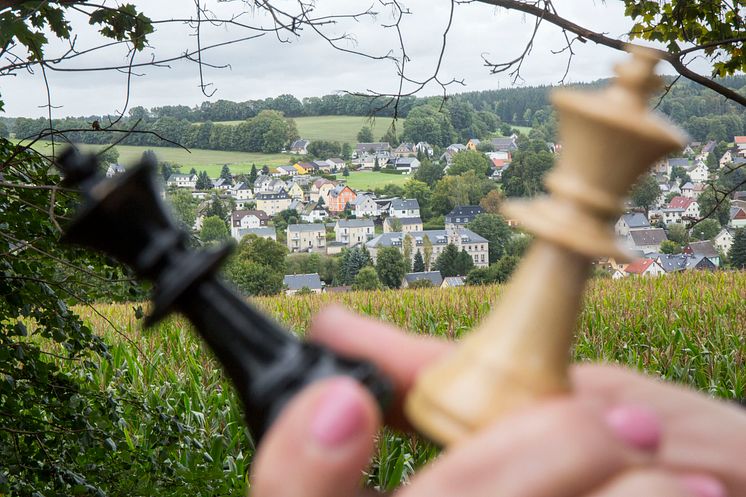 Unterwegs auf dem Schachwanderweg 