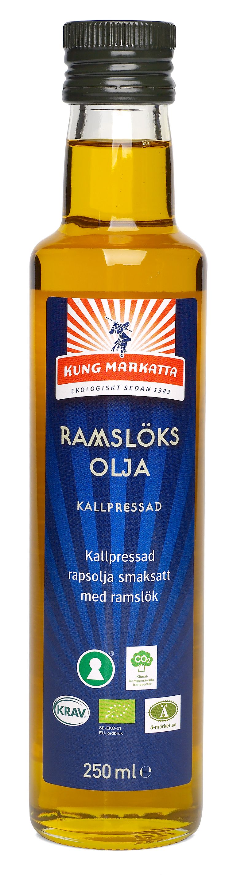 Kung Markatta först ut med ekologisk Ramslöksolja 