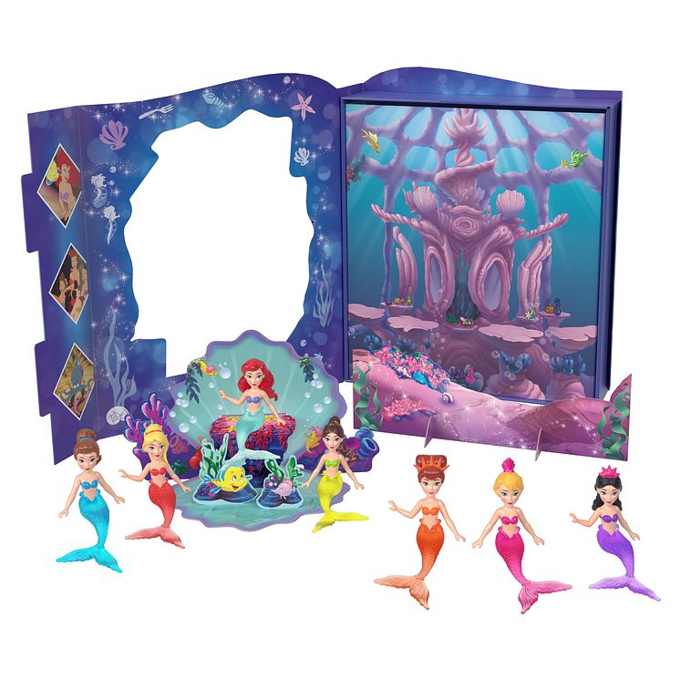 Disney Princess Ariel & Sisters Storybook Set (HLW96)