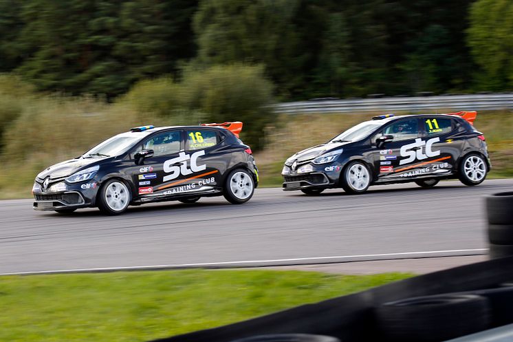 Anthon Caldana och Joel Jern, STC Racing. Foto: Racefoto