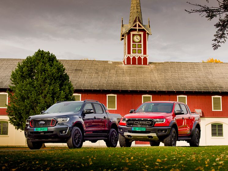 Ford Ranger Mest solgte pickup 2020