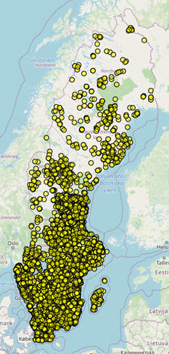 Liten blåklocka_utbredning