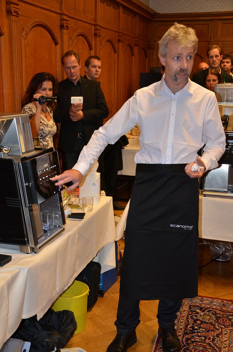 Sven Edwardson från Göteborg vinnare i Coffee Professionals Cup