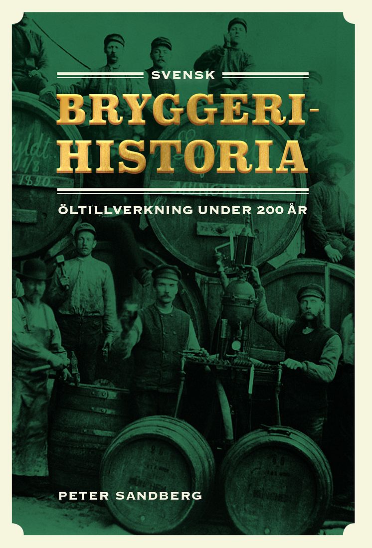 Svensk bryggerihistoria omslag
