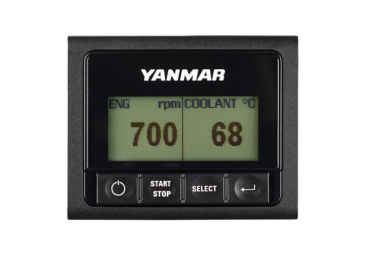 Hi-res image - YANMAR - The new YANMAR YD25 LCD Switch Panel Display 