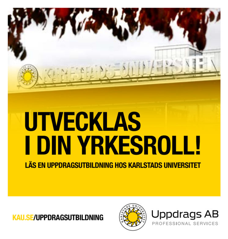 Utvecklas i din yrkesroll!