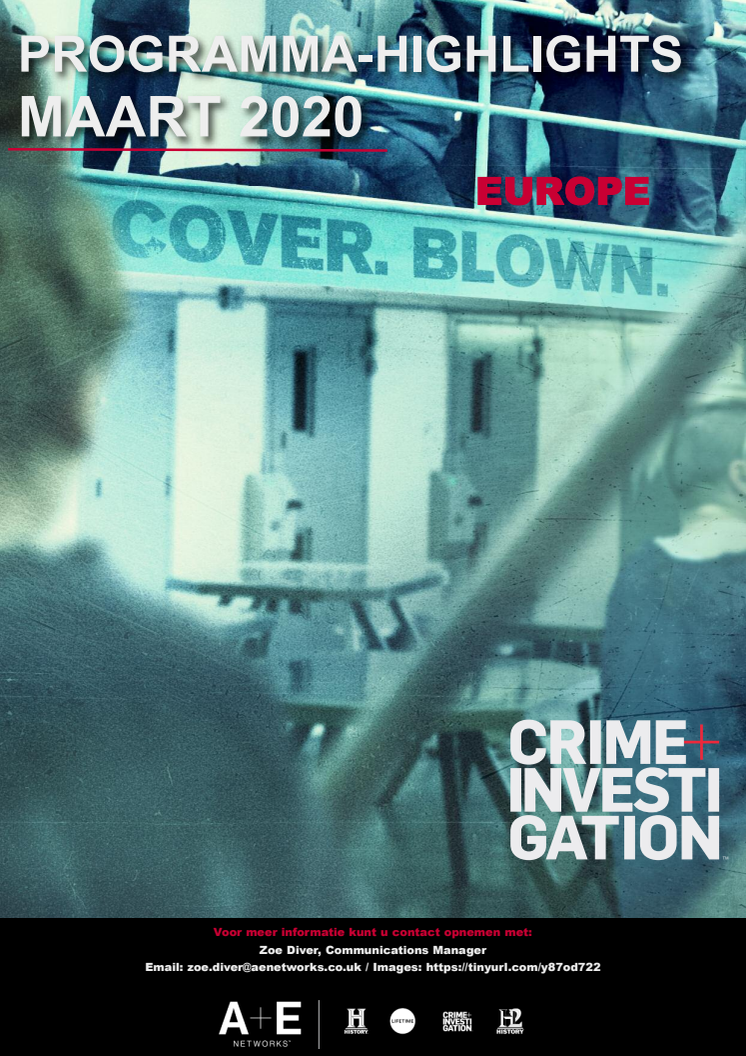Crime+Investigation Programma - Highlights maart 2020