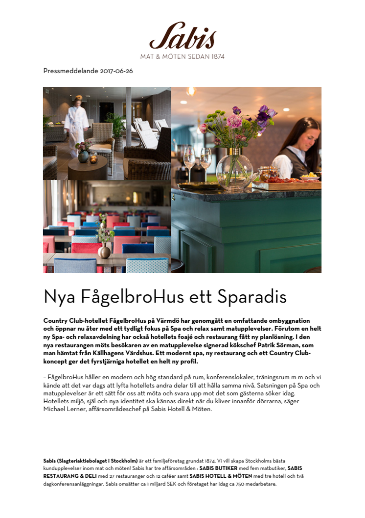 Nya FågelbroHus ett Sparadis